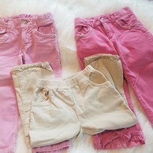 Bundle of 3 size 3t corduroys
